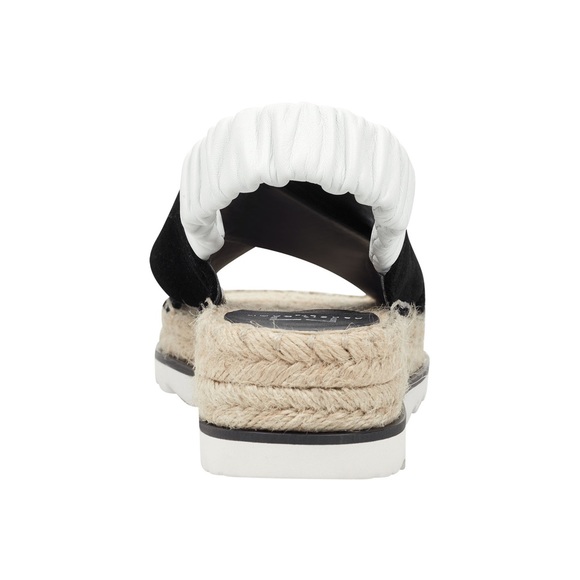 MARC FISHER LTD Pella Sandal - Black/white - Picture 10 of 12